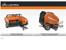 Tablet Screenshot of gallignani.com